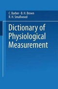 Cover: Dictionary of Physiological Measurement - Kluwer Academic Publishers