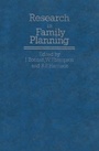 Cover: Research in Family Planning - Kluwer Academic Publishers