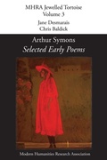 Cover: Selected Early Poems - Texts and Translations