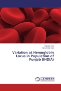 Cover: Variation at Hemoglobin Locus in Population of Punjab (INDIA) - LAP Lambert Academic Publishing