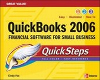 Abbildung von: QUICKBOOKS 2006 QUICKSTEPS - McGraw-Hill Professional