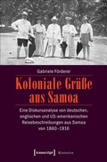 Cover: Koloniale Gr&uuml;&szlig;e aus Samoa - transcript