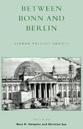 Cover: Between Bonn and Berlin - Rowman & Littlefield Publishers