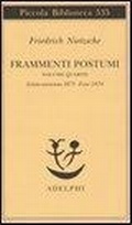 Cover: Frammenti postumi - Adelphi