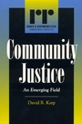 Cover: Community Justice - Rowman & Littlefield