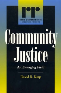 Enlarge image Cover: Community Justice - Rowman & Littlefield