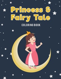 Abbildung von: Princess & Fairy Tale Jumbo Coloring Book - Coloring Pages for Kids