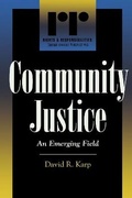 Cover: Community Justice - Rowman & Littlefield