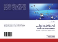Bild: Spectral studies and biological evaluation of some metal complexes - LAP Lambert Academic Publishing