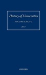 Cover: History of Universities - Oxford University Press