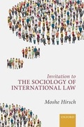 Cover: Invitation to the Sociology of International Law - Oxford University Press