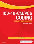 Cover: ICD-10-CM/PCS Coding: Theory and Practice, 2019/2020 Edition E-Book - Saunders