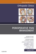 Cover: Perioperative Pain Management, An Issue of Orthopedic Clinics - Elsevier