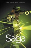 Cover: Saga, Volume 7 - Turtleback Books