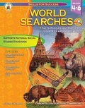 Cover: World Searches, Grades 4 - 6 - Carson Dellosa Education