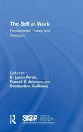 Cover: The Self at Work - Routledge