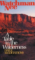 Cover: A Table in the Wilderness - Tyndale House Publishers