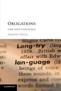Cover: Obligations - Cambridge University Press