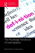 Cover: The Routledge Handbook of Lexicography - Routledge