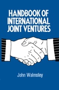 Cover: Handbook of International Joint Ventures - Graham & Trotman Ltd