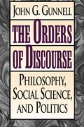 Cover: The Orders of Discourse - Rowman & Littlefield Publishers