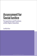 Cover: Assessment for Social Justice - Bloomsbury Academic