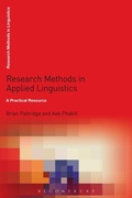 Cover: Research Methods in Applied Linguistics - Bloomsbury Academic