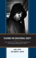 Cover: Teaching for Educational Equity - Rowman & Littlefield Publishers