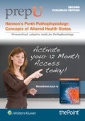 Cover: PrepU for Hannon's Porth Pathophysiology - LWW