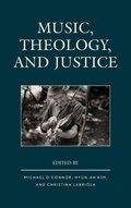 Cover: Music, Theology, and Justice - Lexington Books