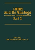 Cover: LHRH and Its Analogs - Springer