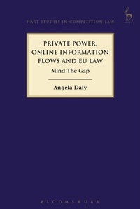 Abbildung von: Private Power, Online Information Flows and EU Law - Hart Publishing