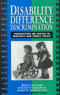 Enlarge image Cover: Disability, Difference, Discrimination - Rowman & Littlefield