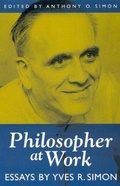 Cover: Philosopher at Work - Rowman & Littlefield Publishers