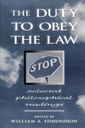 Cover: The Duty to Obey the Law - Rowman & Littlefield Publishers
