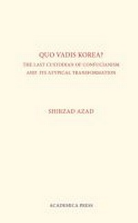 Abbildung von: Quo Vadis Korea - Academica Press