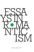 Cover: Essays in Romanticism, Volume 24.2 2017 - Liverpool University Press