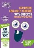 Cover: KS2 Maths, English and Science SATs Practice Test Papers - Letts Educational