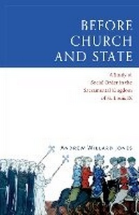 Enlarge image Cover: Before Church and State - Emmaus Academic