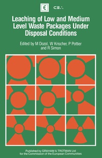 Abbildung von: Leaching of Low and Medium Level Waste Packages Under Disposal Conditions - Kluwer Academic Publishers