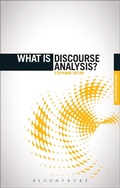 Cover: What is Discourse Analysis? - Bloomsbury Academic