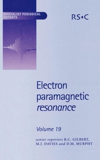 Enlarge image Cover: Electron Paramagnetic Resonance - Royal Society of Chemistry