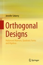 Cover: Orthogonal Designs - Springer