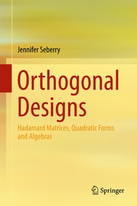 Abbildung von: Orthogonal Designs - Springer