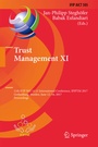 Cover: Trust Management XI - Springer