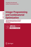 Cover: Integer Programming and Combinatorial Optimization - Springer