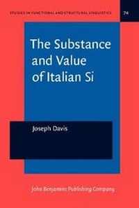 Abbildung von: The Substance and Value of Italian Si - John Benjamins Publishing Co
