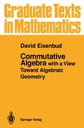 Cover: Commutative Algebra - Springer
