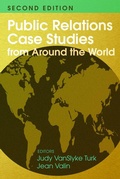 Cover: Public Relations Case Studies from Around the World (2nd Edition) - Peter Lang Verlag