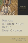 Cover: Biblical Interpretation in the Early Church - Augsburg Fortress
